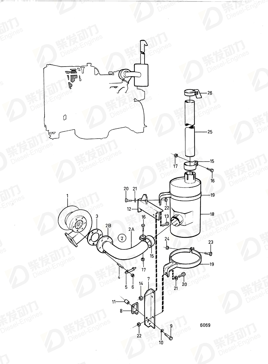 volvo penta Hexagon nut 940122 Drawing volvo penta Hexagon nut 940122 Drawing
